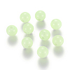Luminous Acrylic Round Beads LACR-R002-4mm-01-2