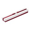 Rectangle Cardboard Necklace/Watch Boxes with Bowknot LS-CBOX-N006-01-1