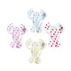 Printed Transparent Acrylic Beads TACR-T029-10M-1
