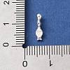 925 Sterling Silver Fish Charms STER-H118-03S-3