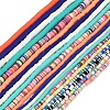 4 Strands 4 Styles Handmade Polymer Clay Beads Strands CLAY-YW0002-22C-2