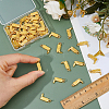 50Pcs Alloy Cowboy Boot Pendants PALLOY-FH00192-3
