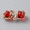 Resin Imitation Cat Eye Pendants KK-WH0045-78C-05-2
