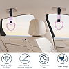 2Pcs ABS Plastic Heart Rear Bumper Warning Handle Ring HJEW-SP0001-49A-5