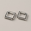 Tibetan Style Alloy Bead Frame FIND-WH0034-45AS-08-1