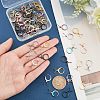  45Pcs 5 Colors 304 Stainless Steel Leverback Earring Finding STAS-NB0001-74-3