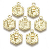 Alloy Pendants PALLOY-N157-003F-NR-1