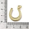 Brass Micro Pave Cubic Zirconia Pendants KK-C090-08C-G-3