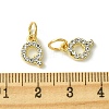 Rack Plating Alloy Rhinestone Pendants PALLOY-S187-01Q-3