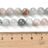 Natural Aquamarine Beads Strands G-F591-29A-8mm-03-5