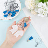 SUNNYCLUE DIY Blank Keychain Making Kit DIY-SC0023-80-3