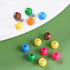 Opaque Acrylic Beads X-MACR-S370-C6mm-M2-6