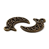 Tibetan Style Alloy Pendants TIBE-S306-05AB-NR-2