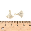 Brass Micro Pave Cubic Zirconia Pendants LS-KK-B133-02G-3