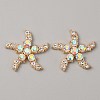 Alloy Rhinestone Cabochons FIND-WH0126-181KCG-1