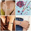 1500Pcs 6 Colors Opaque Acrylic Beads MACR-SZ0001-90B-7