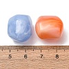 Two-Tone Imitation Gemstone Acrylic Beads AC-CBA7B05-11-3