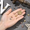 12Pcs 3 Colors Rack Plating Brass Hollow Beads KK-YW0003-95-5