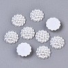 ABS Plastic Imitation Pearl Cabochons SACR-R858-Z9-2