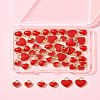 48Pcs 3 Styles Alloy Enamel Charms ENAM-FS0002-42-8