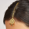 Brass Hair Bobby Pins Indian Forehead Chains DW5052-5-1