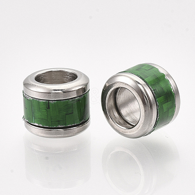 304 Stainless Steel Beads STAS-S079-100C-P-1