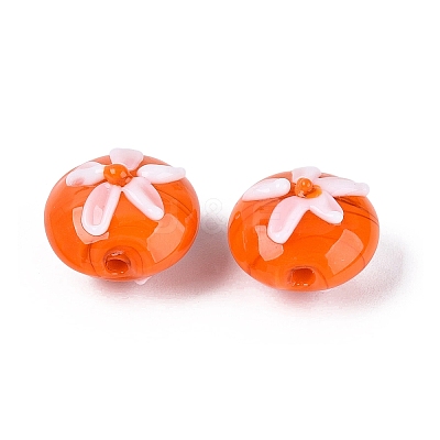 Handmade Lampwork Beads LAMP-Q039-09D-1