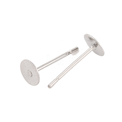 Tarnish Resistant 304 Stainless Steel Stud Earring Findings STAS-E025-5-1