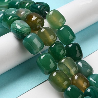Natural Agate Beads Strands G-H295-F01-12-1