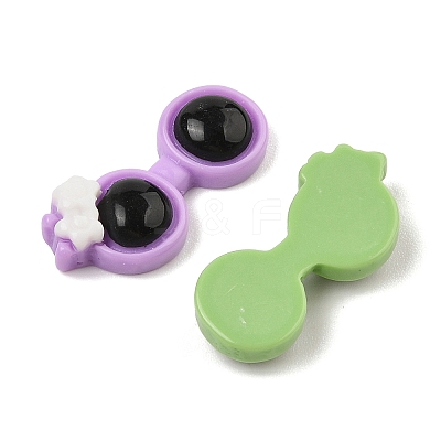 Opaque Cartoon Resin Cabochons CRES-R456-09A-1