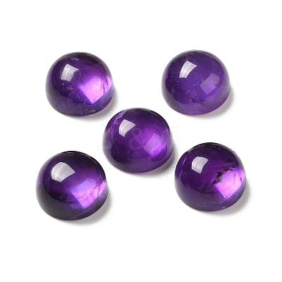 Natural Amethyst Cabochons G-H282-05C-1