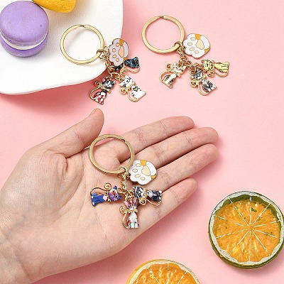 Alloy Enamel Keychain X1-KEYC-YW00135-01-1