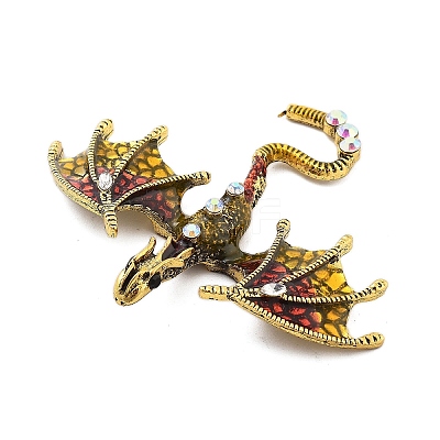 Alloy Rhinestone Cabochons FIND-U016-01AG-02-1