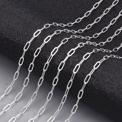 Brass Paperclip Chains CHC-S008-001D-S-1
