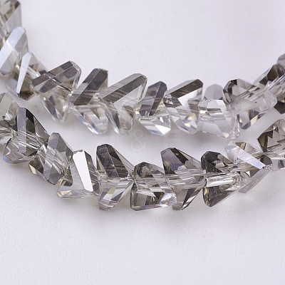 Electroplate Glass Beads Strands EGLA-J145-6mm-PL01-1