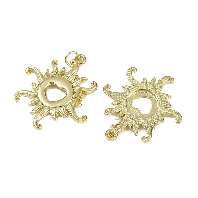 Brass Pendants KK-I358-021G-1