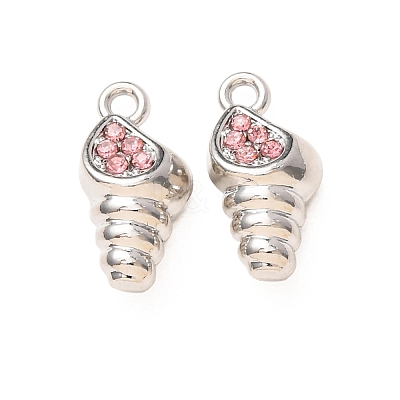 Alloy Rhinestone Pendants RB-CBAA597-01P-1