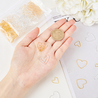 Brass Linking Rings KK-CA0001-17-1