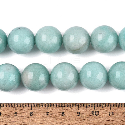 Dyed Natural White Jade Beads Strands G-Q606-69A-1