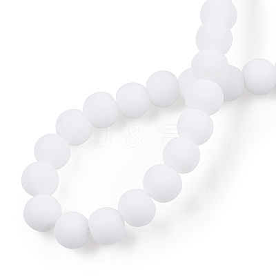 Opaque Glass Beads Strands GLAA-T032-P4mm-MD02-1