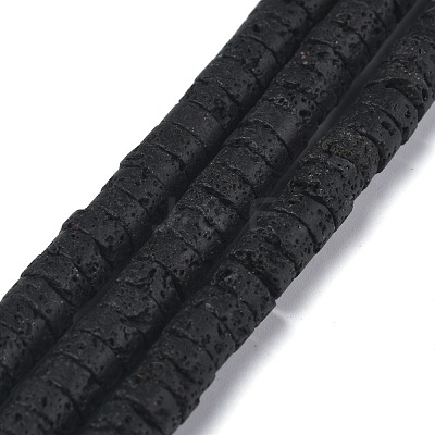 Natural Lava Rock Beads Strands G-Z006-C02-B-1
