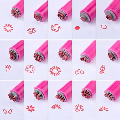 ABS Plastic Nail Art Stamp Pen Set TOOL-WH20005-20C-1