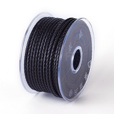 Braided Cowhide Cord WL-I003-3mm-B-05-1