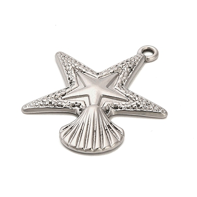 304 Stainless Steel Pendants STAS-P417-04A-P-1