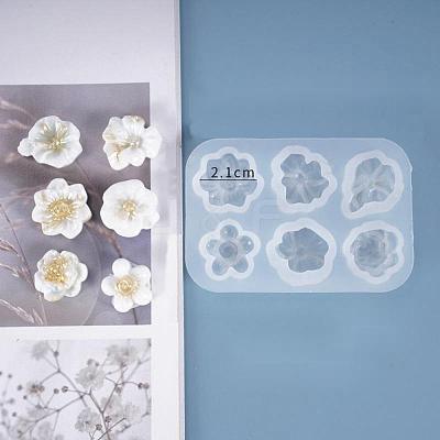 DIY Flower Silicone Molds X-DIY-D048-12B-1
