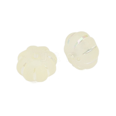 Frosted Transparent Acrylic Beads X1-OACR-P029-03B-03-1
