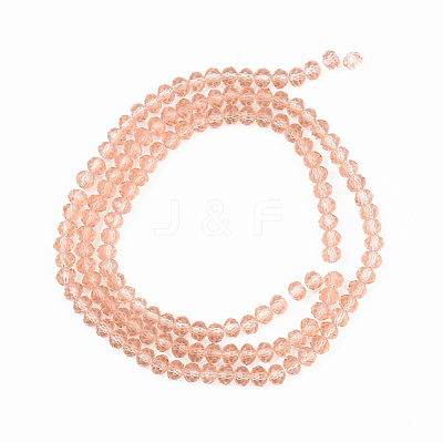 Glass Beads Strands EGLA-A034-T8mm-D21-1
