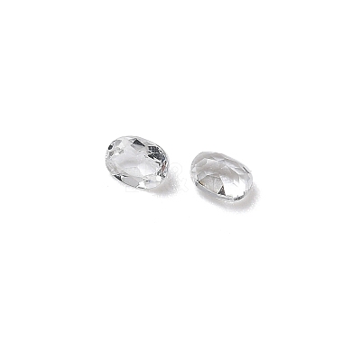 Faceted Natural Quartz Crystal Cabochons G-I295-05C-16B-09-1
