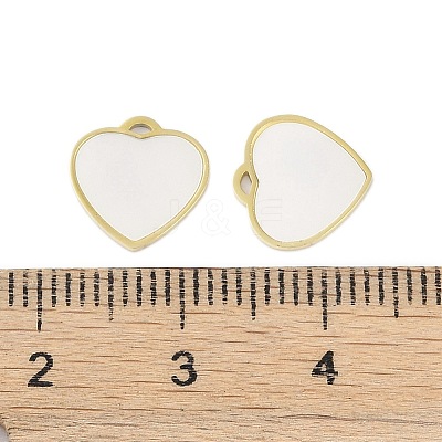 Natural Shell Charms STAS-P366-22A-G-1