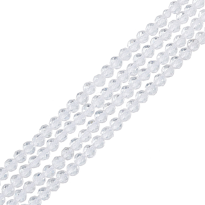 2 Strands Natural Quartz Crystal Beads Strands G-NB0004-14-1